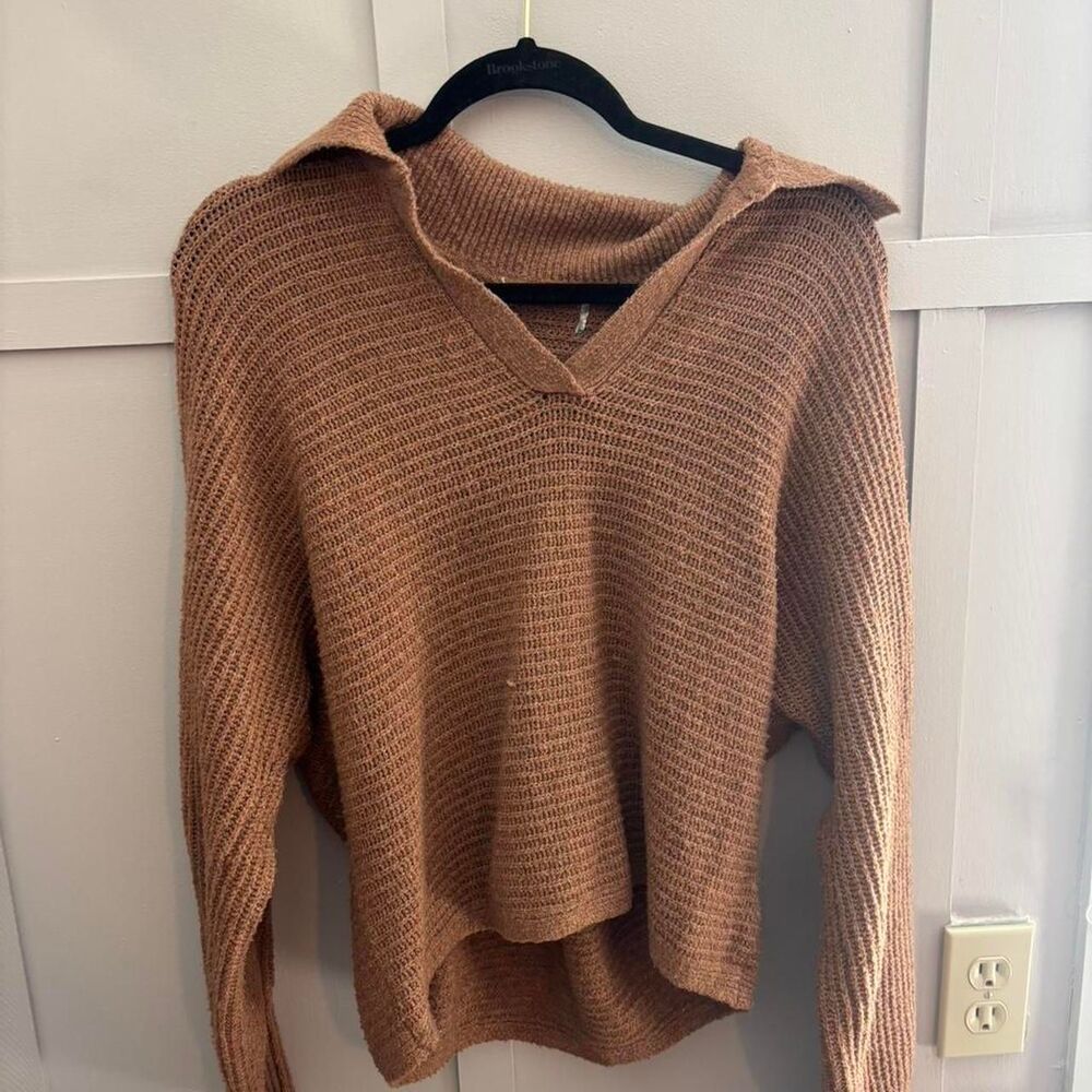 Unbranded Women's Brown and Tan Jumper